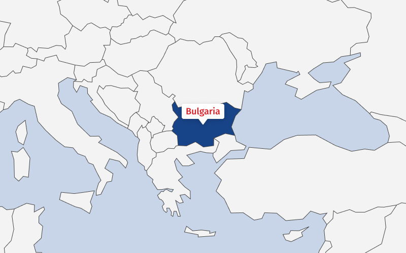 Bulgaria map