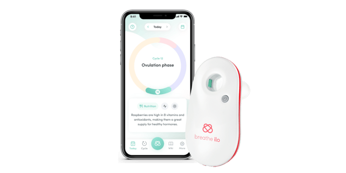 breathe ilo device with smartphone application